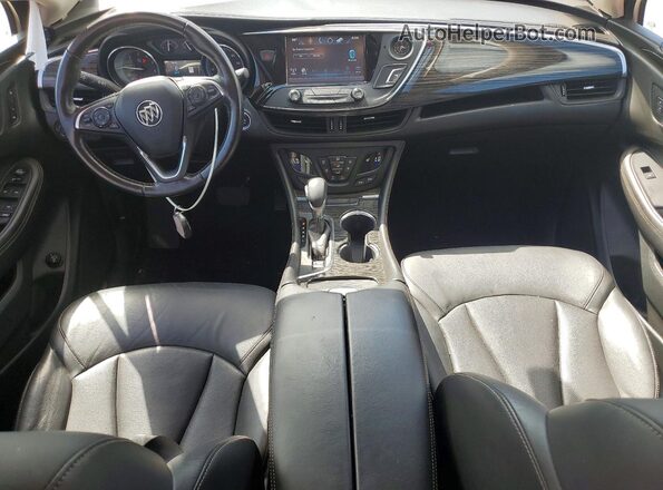 LRBFXBSAXHD123492 2017 BUICK ENVISION Красный Вид панели приборов