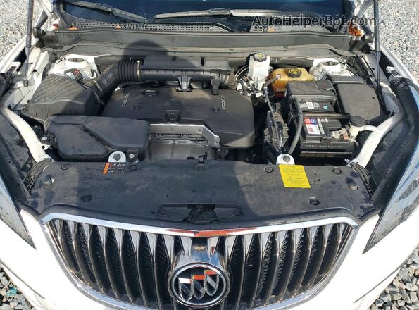 LRBFXBSAXHD148005 2017 BUICK ENVISION White Vista interior trasera