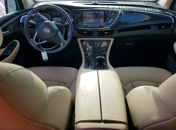 LRBFXBSAXHD148005 2017 BUICK ENVISION White Vista del salpicadero