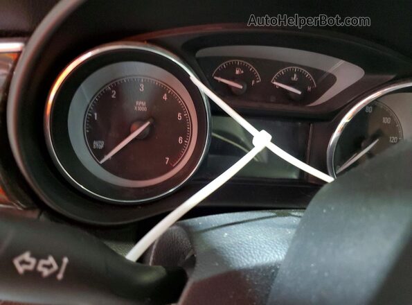 LRBFXBSAXLD156162 2020 BUICK ENVISION Blue Вид щитка приладів
