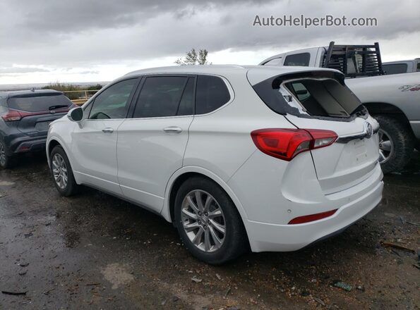 LRBFXCSA1KD006994 2019 BUICK ENVISION White Trasero izquierdo