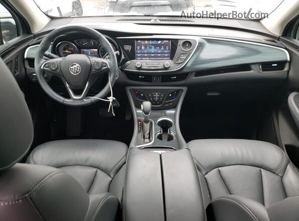 LRBFXCSA1KD006994 2019 BUICK ENVISION White Vista del salpicadero