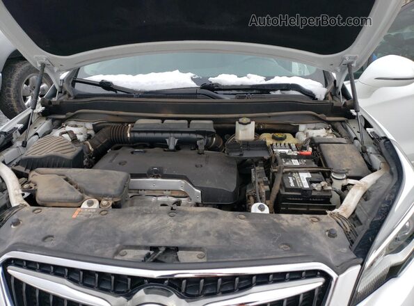 LRBFXCSA1KD006994 2019 BUICK ENVISION White Vista del compartimento del motor