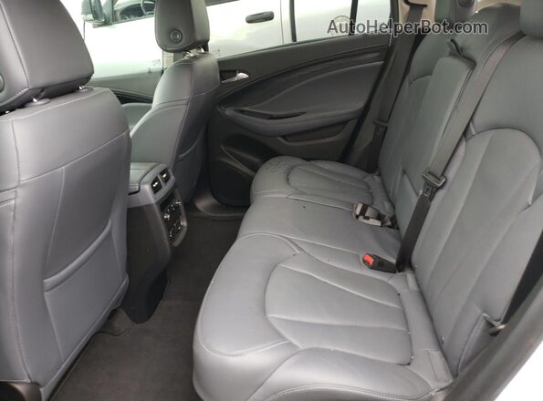 LRBFXCSA1KD006994 2019 BUICK ENVISION White Vista interior trasera