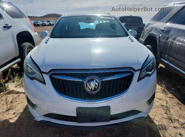 LRBFXCSA1KD006994 2019 BUICK ENVISION White Vista frontal