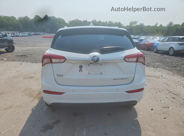 LRBFXCSA1LD122116 2020 BUICK ENVISION White Vista trasera