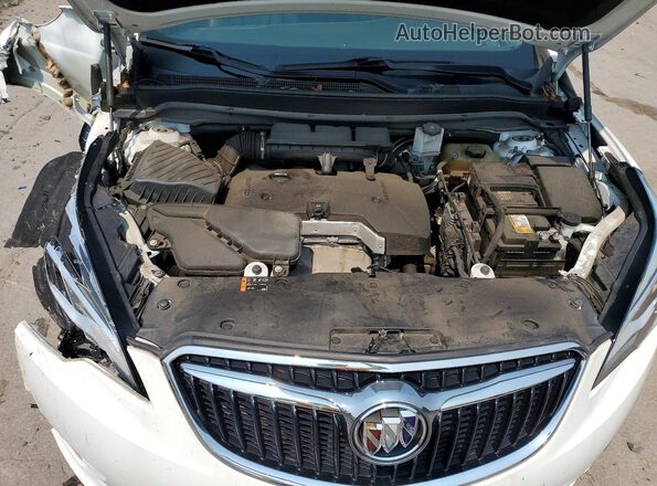 LRBFXCSA1LD122116 2020 BUICK ENVISION White Vista del compartimento del motor