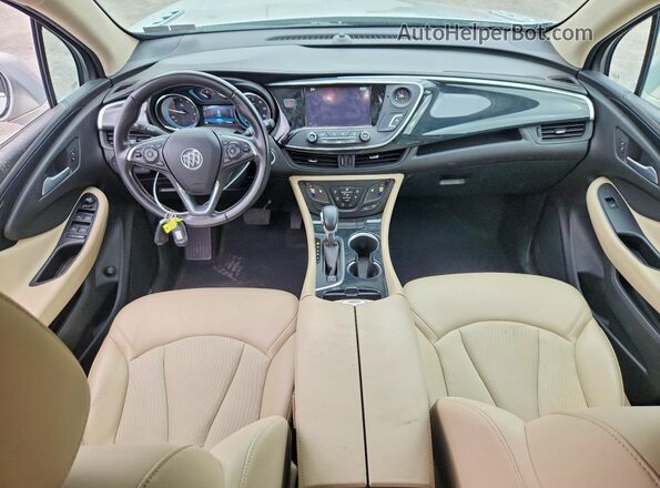 LRBFXCSA2HD117868 2017 BUICK ENVISION Gray Вид панелі приладів
