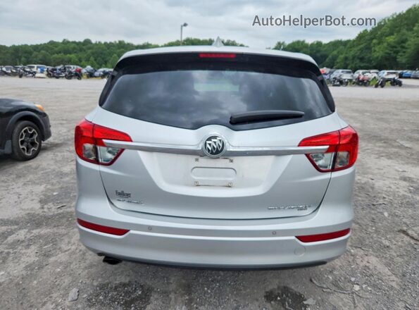 LRBFXCSA2HD117868 2017 BUICK ENVISION Gray Вид ззаду