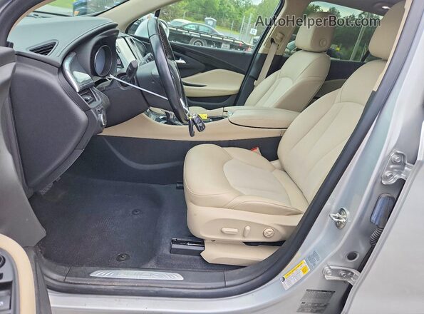 LRBFXCSA2HD117868 2017 BUICK ENVISION Gray Вид салону спереду