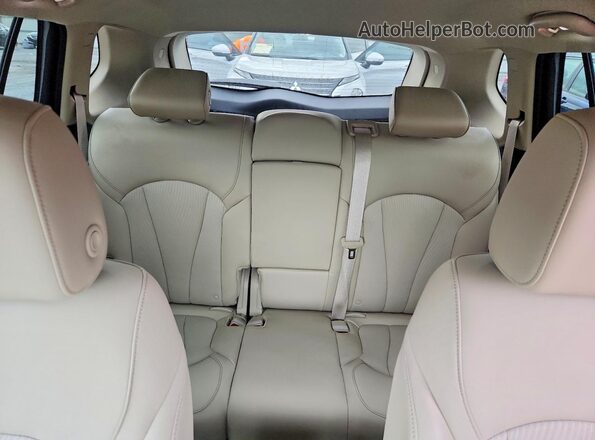 LRBFXCSA2HD117868 2017 BUICK ENVISION Gray Вид задніх сидінь