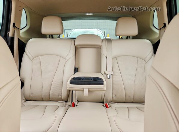 LRBFXCSA2JD028646 2018 BUICK ENVISION Burgundy უკანა სავარძლების ხედი