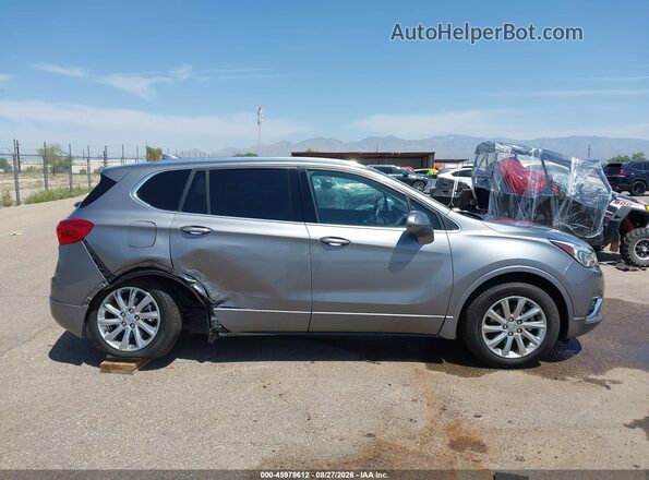 LRBFXCSA2KD016594 2019 BUICK ENVISION Gray უკანა სალონის ხედი