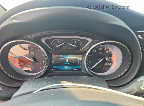 LRBFXCSA3LD151195 2020 BUICK ENVISION Black Սարքավորումների վահանակի տեսք