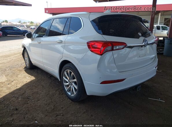 LRBFXCSA6LD150543 2020 BUICK ENVISION White Rear left