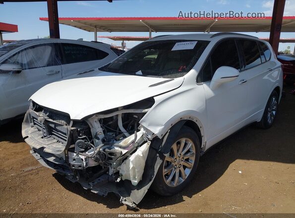 LRBFXCSA6LD150543 2020 BUICK ENVISION White Front view