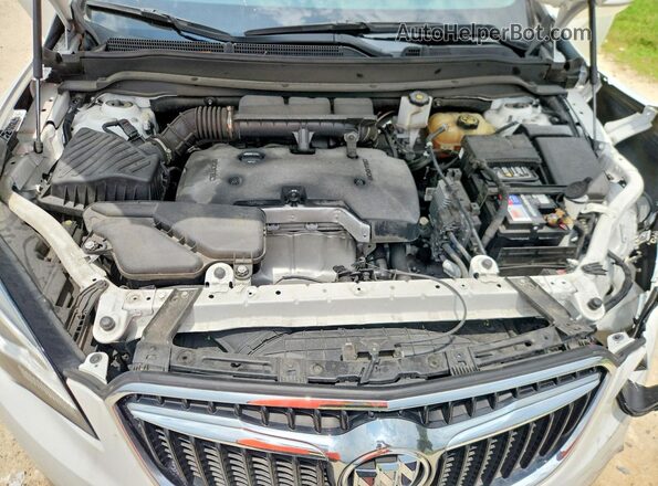 LRBFXCSA6LD156326 2020 BUICK ENVISION White ძრავის განყოფილების ხედი