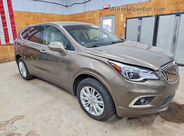 LRBFXCSA7HD071177 2017 BUICK ENVISION Brown Front right