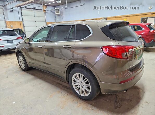 LRBFXCSA7HD071177 2017 BUICK ENVISION Brown Rear left