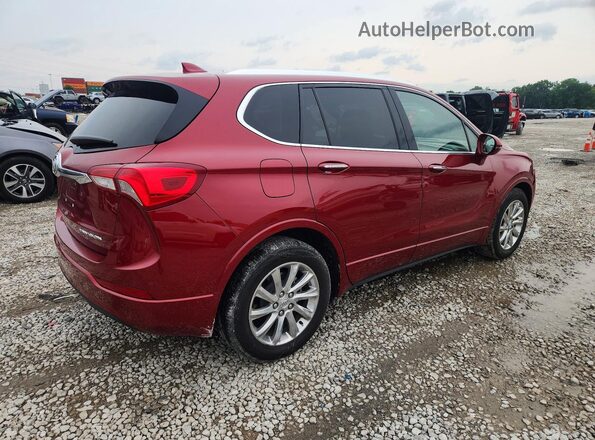 LRBFXCSA7LD078803 2020 BUICK ENVISION Red Rear right