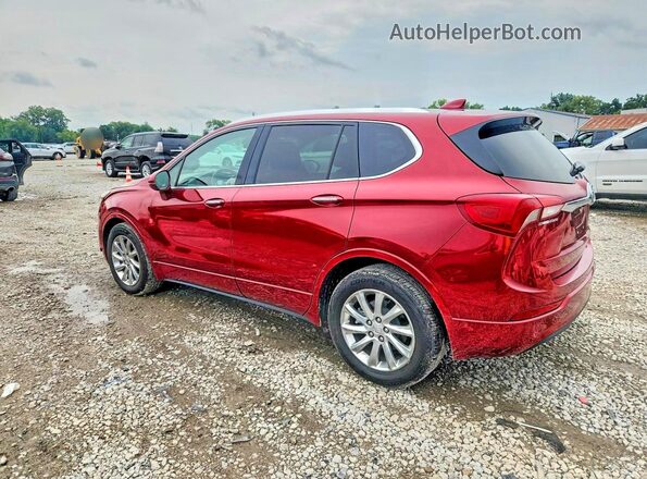 LRBFXCSA7LD078803 2020 BUICK ENVISION Red Rear left