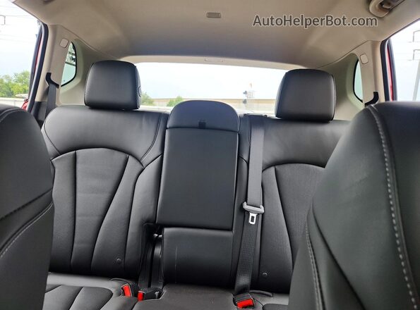LRBFXCSA7LD078803 2020 BUICK ENVISION Red Rear seats view