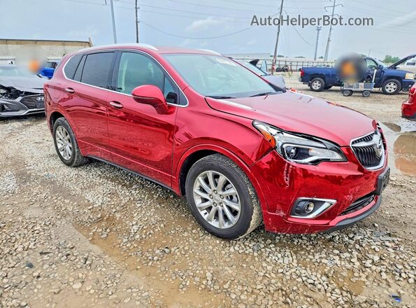LRBFXCSA7LD078803 2020 BUICK ENVISION Red Front right