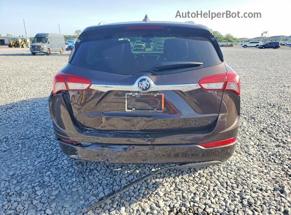 LRBFXCSA7LD214282 2020 BUICK ENVISION Brown Вид ззаду