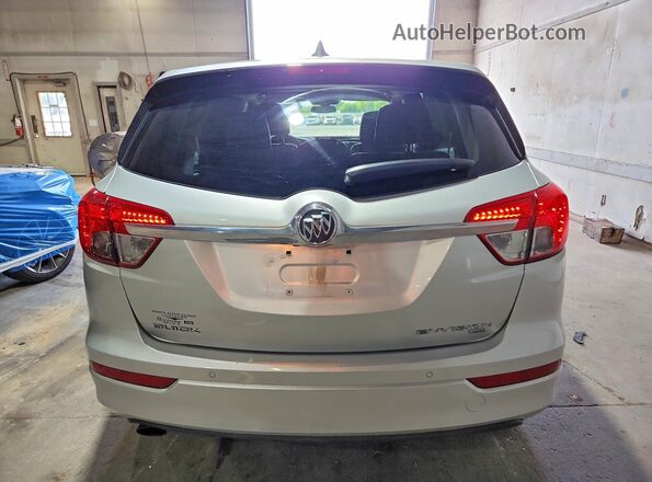 LRBFXCSA9HD118404 2017 BUICK ENVISION Silver უკანა ხედი