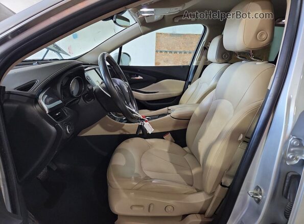 LRBFXCSA9HD118404 2017 BUICK ENVISION Silver წინა სალონის ხედი