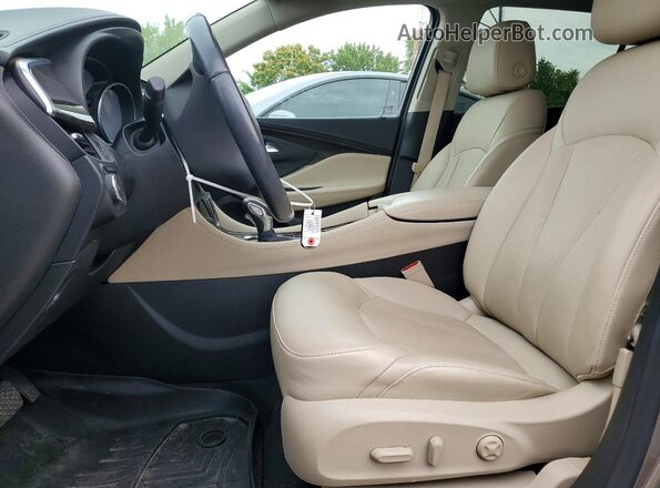 LRBFXCSA9KD008525 2019 BUICK ENVISION Brown Front interior view