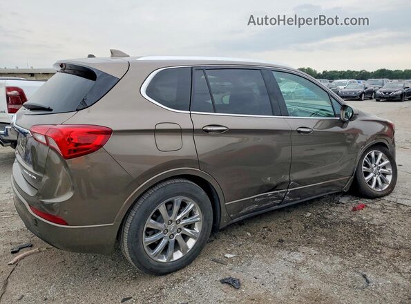 LRBFXCSA9KD008525 2019 BUICK ENVISION Brown Rear right