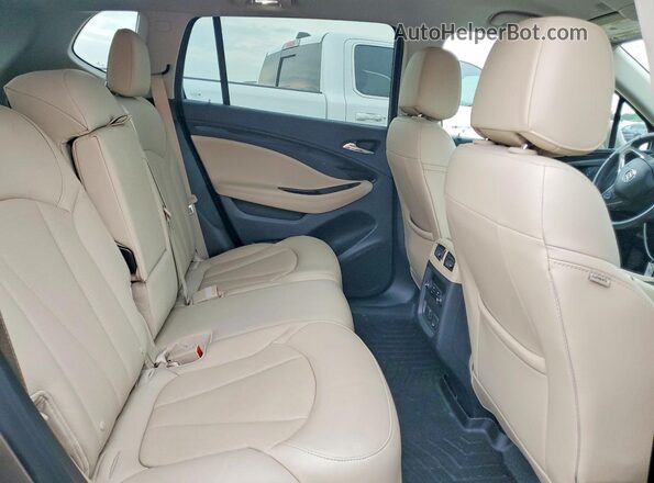 LRBFXCSA9KD008525 2019 BUICK ENVISION Brown Rear interior view