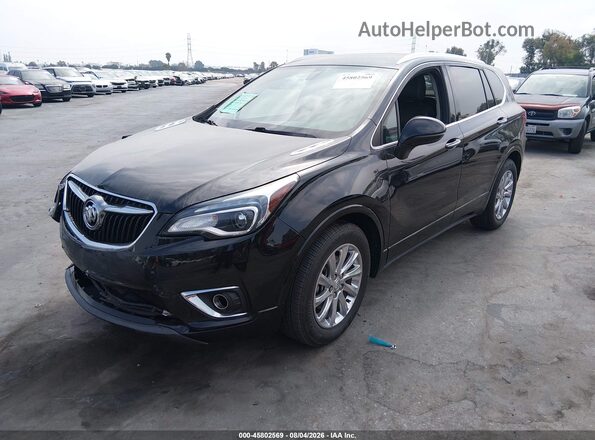 LRBFXCSA9LD177798 2020 BUICK ENVISION Black Front left