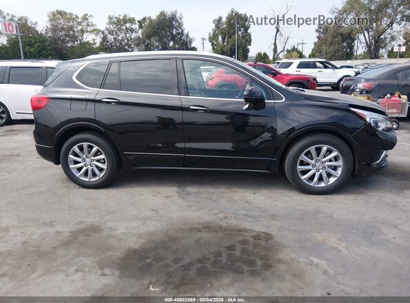 LRBFXCSA9LD177798 2020 BUICK ENVISION Black Rear interior view