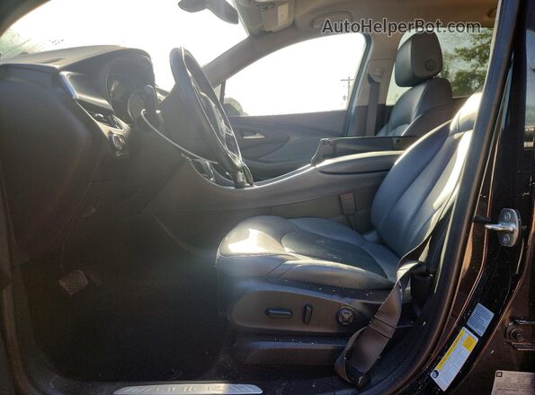 LRBFXCSA9LD196576 2020 BUICK ENVISION Black Front interior view