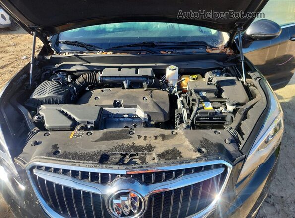 LRBFXCSA9LD196576 2020 BUICK ENVISION Black Engine compartment view