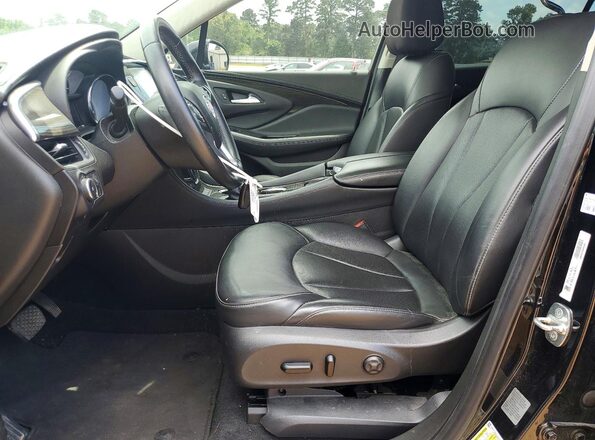 LRBFXCSA9LD231262 2020 BUICK ENVISION Black წინა სალონის ხედი