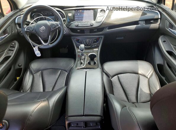 LRBFXCSA9LD231262 2020 BUICK ENVISION Black წინა პანელის ხედი