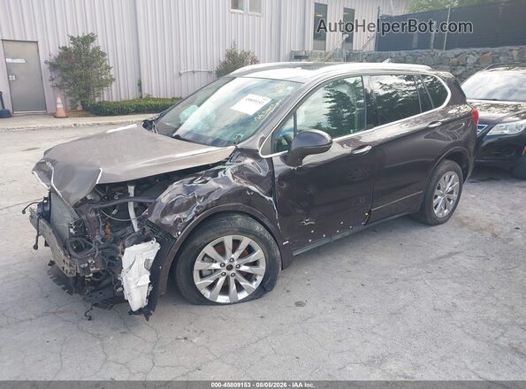 LRBFXDSA3HD044449 2017 BUICK ENVISION Серый Передняя левая четверть