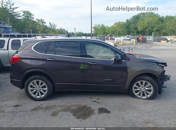 LRBFXDSA3HD044449 2017 BUICK ENVISION Серый Вид задней части салона
