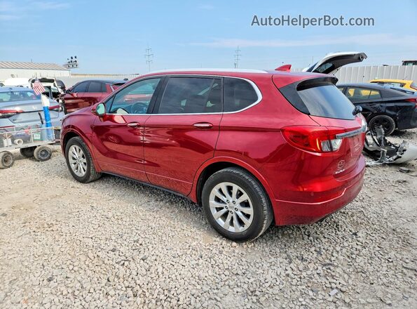 LRBFXDSA4HD008723 2017 BUICK ENVISION Красный Задняя левая четверть