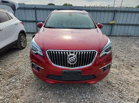 LRBFXDSA4HD008723 2017 BUICK ENVISION Красный Вид спереди
