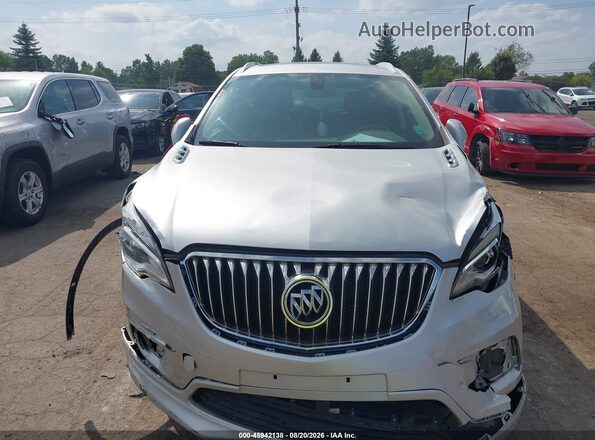 LRBFXDSA6HD238022 2017 BUICK ENVISION White Вид щитка приладів