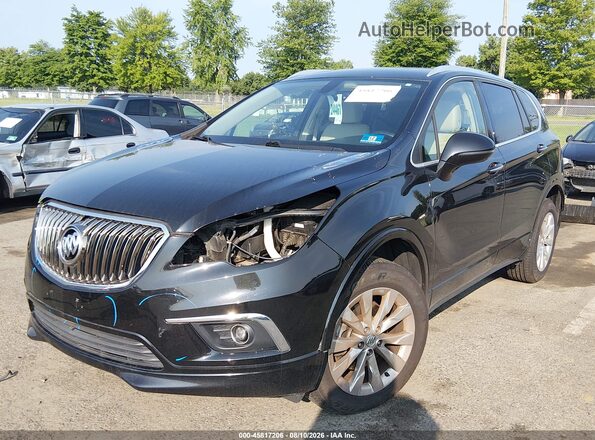 LRBFXDSA7HD218569 2017 BUICK ENVISION Black Передня ліва чверть