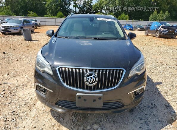 LRBFXDSA9HD112527 2017 BUICK ENVISION Black Դիմացի տեսք