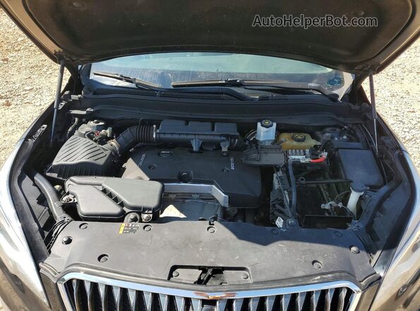 LRBFXDSA9HD112527 2017 BUICK ENVISION Black Շարժիչի բաժամունքի տեսք