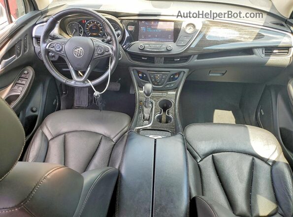 LRBFXESX0GD166680 2016 BUICK ENVISION Silver Dashboard view