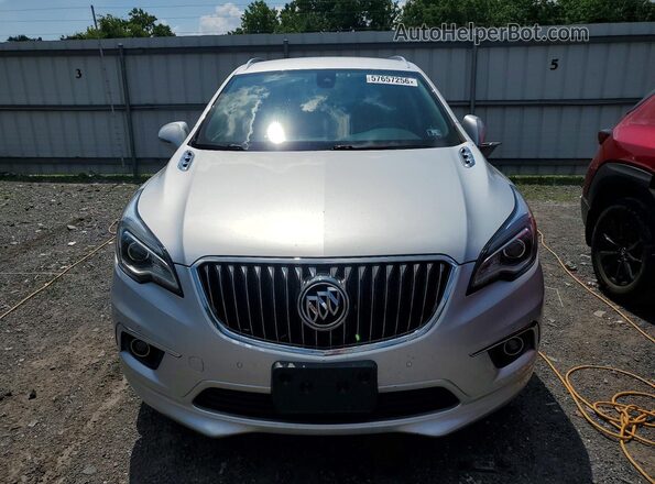 LRBFXESX0GD166680 2016 BUICK ENVISION Silver Front view