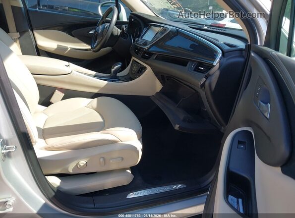 LRBFXESX2GD217032 2016 BUICK ENVISION Серебряный Вид салона спереди